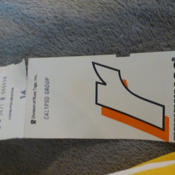 Vintage RRRRRuss Women's Collared Striped Button Up Blouse Size 12 US - Picture 3 of 11